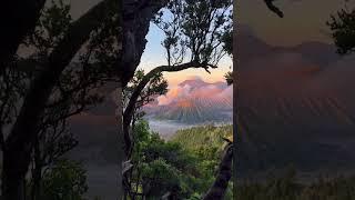 Mount Bromo in East Java, Indonesia.