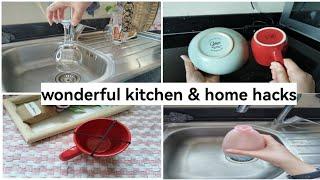 5 smart kitchen hacks for kitchen management | amazing habits for clean kitchen | kitchen tips