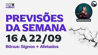 PREVISÃO DA SEMANA 16 a 22/09 - "Eclipse Lunar em Peixes: A Revelação"| BÔNUS: Signos + afetados