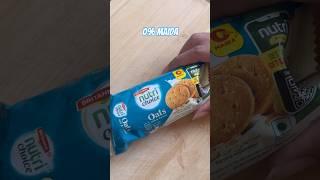 Britannia Nutri Choice Oats,Milk & Almond Digestive biscuits|No Maida #shorts #asmr #healthyfood
