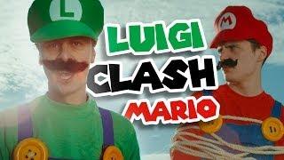 LUIGI BASHES MARIO