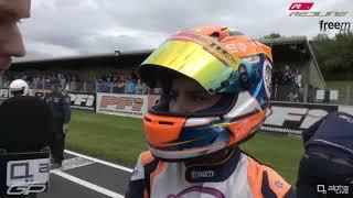 LEO ROBINSON - Mini X30 Kartmasters GP 2021 Race 55 Final - Pre-race Interview