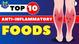 Top 10 Anti inflammatory Foods | Anti inflammatory diet | chronic inflammation | Pain relief