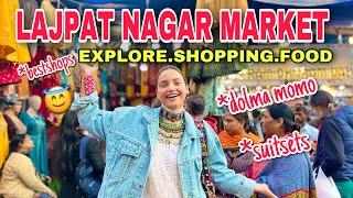 LAJPAT NAGAR MARKET LATEST COLLECTION and EXPLORING || SAPNA RAI