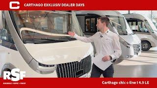  Euer Ticket ins Luxus-Reisen!  Carthago chic c-line I 4.9 LE mit 35.210 € Ersparnis! 