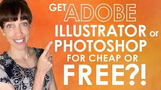 Free/Cheap Illustrator & Photoshop ETHICALLY - Save Money on Adobe Creative Cloud plus Coupon Codes