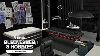 Building a Tattoo Studio in Willow Creek | The Sims 4 Businesses and Hobbies 