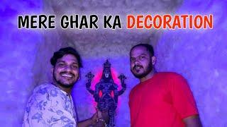 Mere ghar ka decoration vlog 2024 #ganeshtattoo #depression #ganpatibappamorya