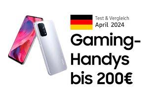 TOP–6. Die besten Gaming-Handys bis 200€. April 2024. Test & Vergleich | Deutsch