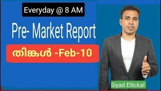 Pre Market News | Stock Market News Malayalam | Bizmate Trading