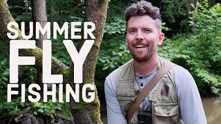 Perfect Summer fly fishing in England