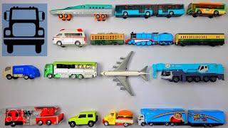 Street Vehicles Toys Collection for Kids with Tomica Siku and Trains