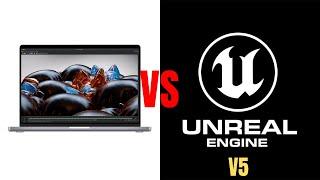 Does the M1 Max work with Unreal 5? M1 Max vs Dell XPS 15