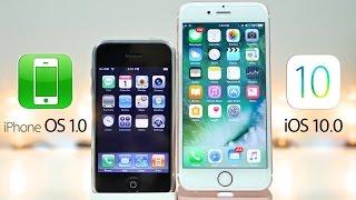 iPhone OS 1.0 vs iOS 10.0 - What's Changed in 9 Years?