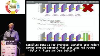 PyCon.DE 2018: Insights Into Modern Remote Sensing Research - Felix M. Riese and Jens Leitloff