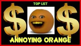 How much does Annoying Orange make on YouTube 2016