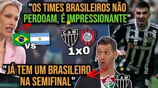 TRISTEZA DA IMPRENSA ARGENTINA APÓS ATLÉTICO-MG ELIMINAR O SAN LORENZO NA LIBERTADORES