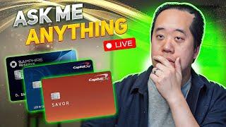 YOUR Credit Card Setups Reviewed | LIVE Q&A