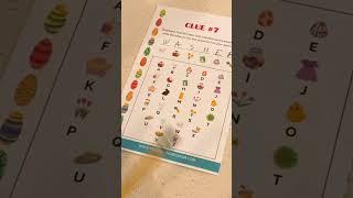 Easter Game for Kids: Printable Easter Scavenger Hunt