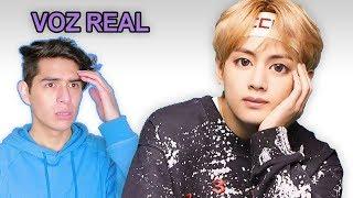 Escuchando la Voz REAL de V Tae BTS sin AUTOTUNE | Vargott