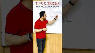 ACCA AAA | Tips Questions with Financial Information