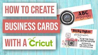  How to Create Business Cards with Cricut