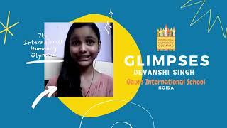 Glimpses of 7th International Humanity Olympiad - 1