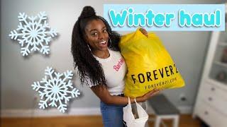 Winter Clothing Haul | Forever21 + More Try On ️