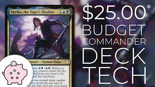 Yuriko, the Tiger's Shadow | EDH Budget Deck Tech $25 | Tribal | Magic the Gathering | Commander