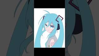 Language of the lost 🩵| Hatsunemiku #shorts #vocaloid #hatsunemiku