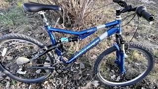 Gary Fisher Sugar Full Suspension Bike Manitou Black Shimano XT