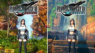 Final Fantasy VII Rebirth vs Final Fantasy VII Remake | PC | Graphics and Details Comparison