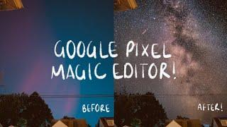 GOOGLE PIXEL 9 PRO MAGIC EDITOR DEMO | experimenting with photo editing!