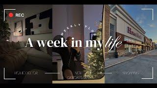 weekly vlog! Living Alone Diaries . . | more HOME Decor Updates, NEW Job, setting up a PO Box +MORE