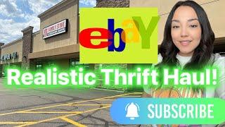 Thrifting for items to resell-Full time income on part time hours!