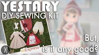 BLYTHE - How To Sew YESTARY Clothes kit From AliExpress - Custom Doll Fashion - DIY Tutorial