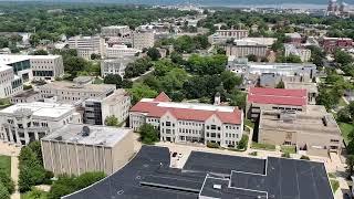 Bradley University campus flyover