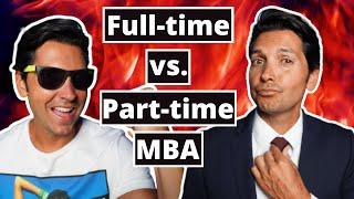 Part time MBA vs. Full time MBA | All you need to know and what is best for you