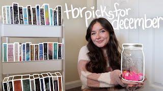 TBR jar prompts choose my December reads🫙 *my December tbr*