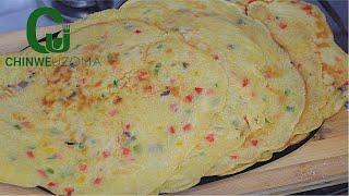 How To Make Delicious Nigerian Pancakes | Nigerian Diet Pancakes - Chinwe Uzoma Kitchen