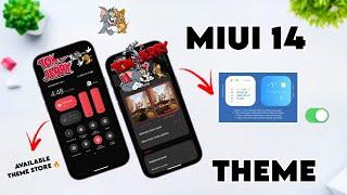 MIUI 14 OFFICIAL Tom & Jerry Theme & Stock Ui Best Themes  | Charging Animation & Change Modules 