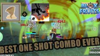 The BEST Sand and Dragon Talon ONE SHOT Combo | Roblox Blox Fruits | Tutorial