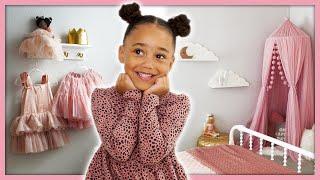 Ziya's Finished Bedroom Tour! | Little Girl's Room Decor