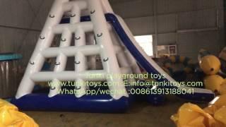 Inflatable water slide water park