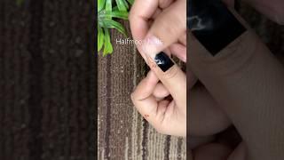 Halfmoon Nails |Trendy Nail Art Designs Try Now #naildesign #nails  #nailtrend #nailtutorial