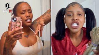 Jhonni Blaze & Faith Drag Ghetto Barbie For Talking Greasy About Them & Big Boogie! 