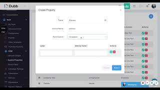 How to Use Dubb CRM Feature - Create Custom Property