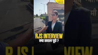 RJS Interview 2024 | Student review on rjs interview