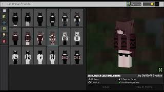 18 Matching MCPE Skinpack | Short Skins | Works on HIVE! | vqtsx