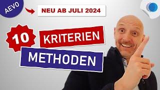 Umbruch AEVO! 10 Kriterien für Methoden, die ab 2024 zählen